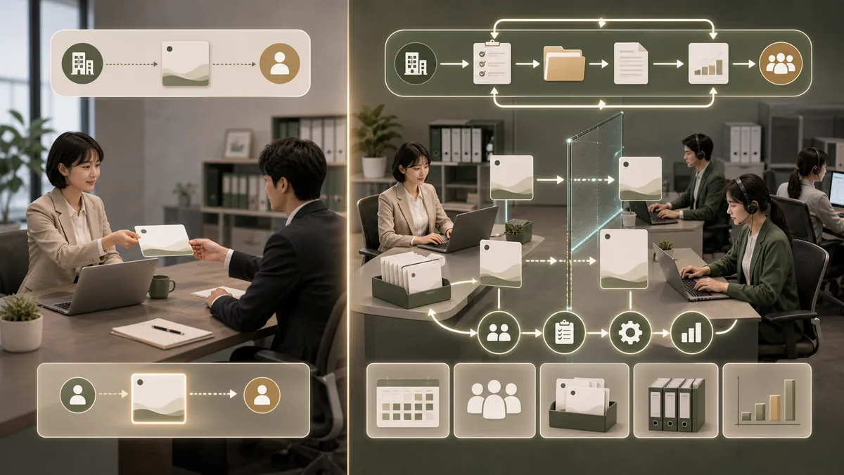 BPOは単発外注と違い定型業務プロセスを継続して外部委託する