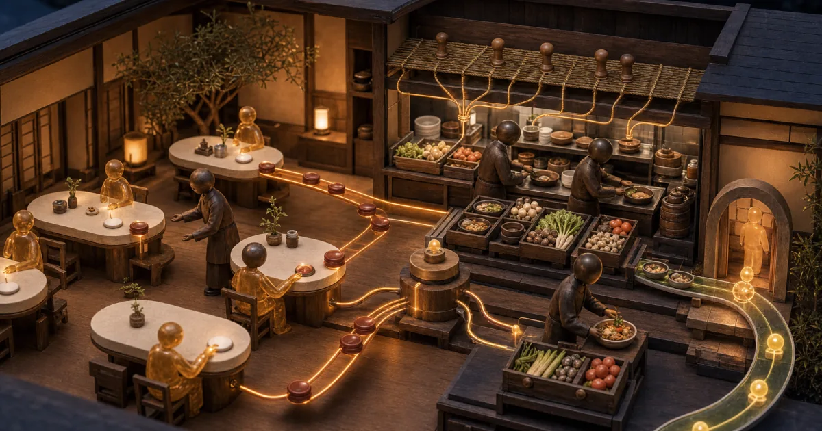 飲食店の注文と会計を仕組みに任せるIT活用