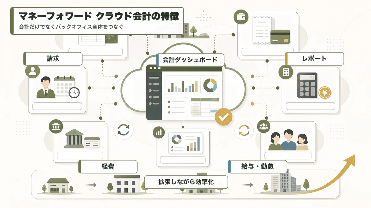 マネーフォワード クラウド会計の連携と拡張性