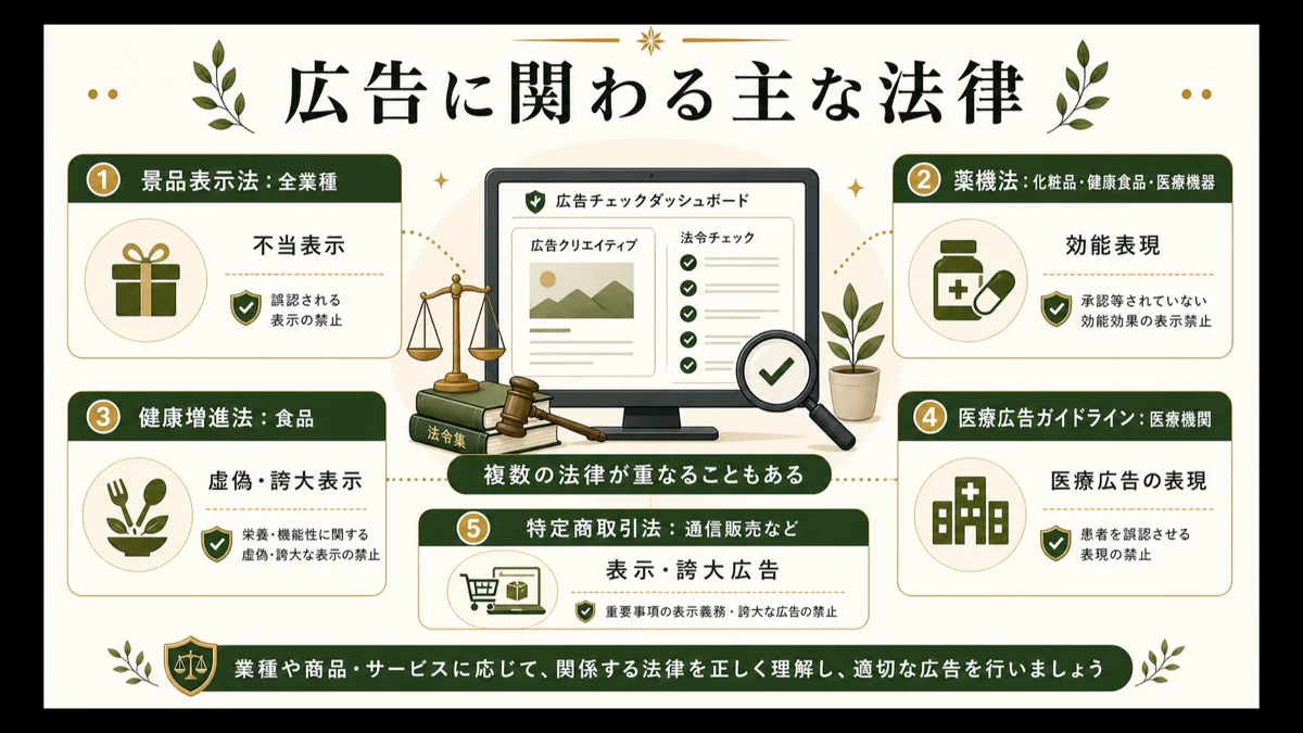 広告表現の可否は単語ではなく表示全体で判断される