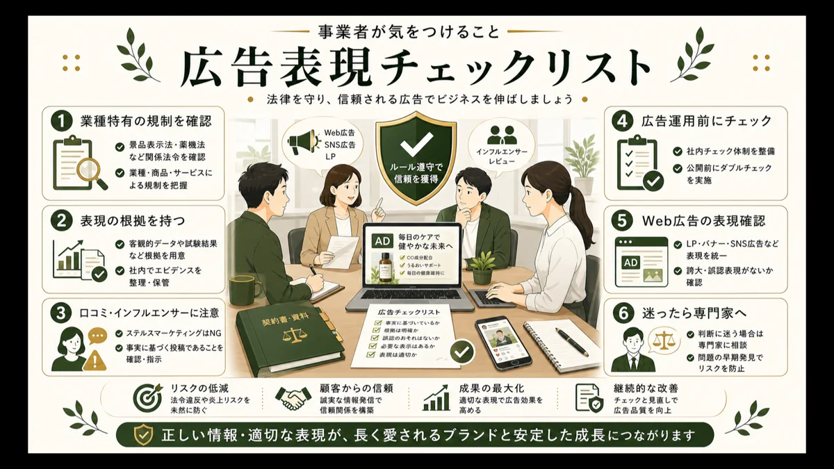 医療広告ガイドラインで禁止される広告と限定解除の4要件