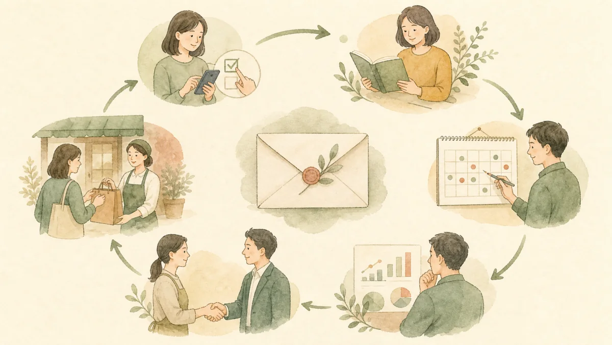 同意を得たリストに価値を届けて関係構築から売上につなげる