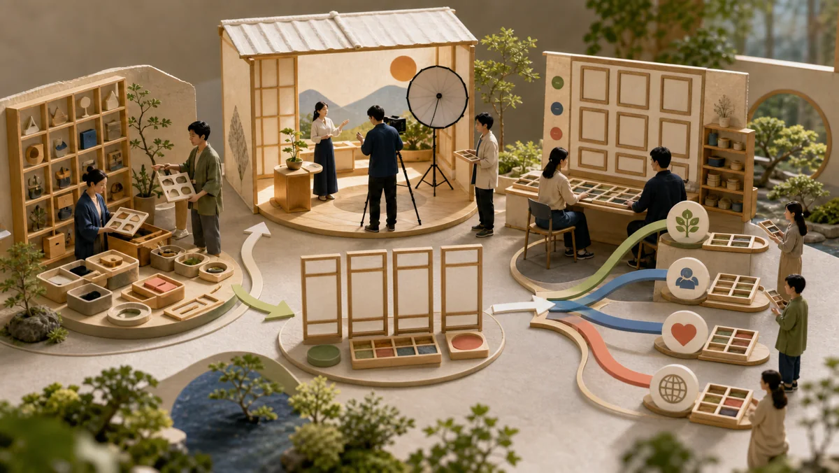 企画の型からまとめ撮り・シリーズ整理・複数チャネル展開へつなぐ継続運用図