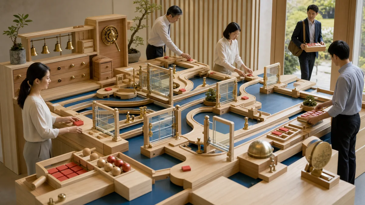 対象業務適合・経路作成・条件分岐・既存連携・社外承認の5観点で選ぶ図