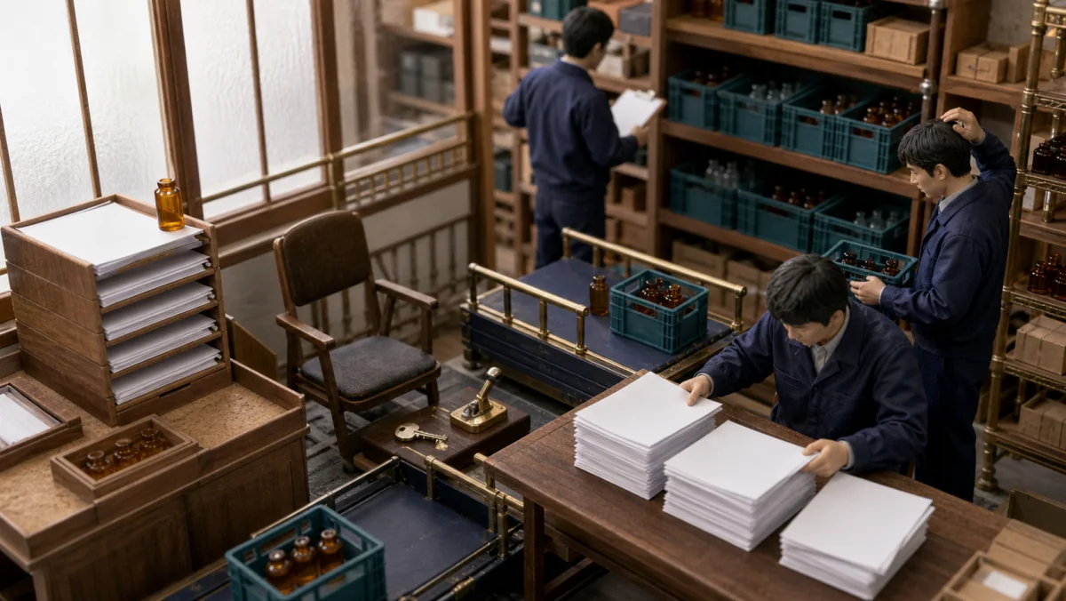 転記ミス・属人化・在庫ズレ・照合作業・勘頼みが同時に起きる倉庫